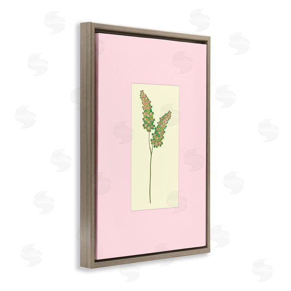 Stupell Industries Pooja Dave | Herb Sprig Over Pink