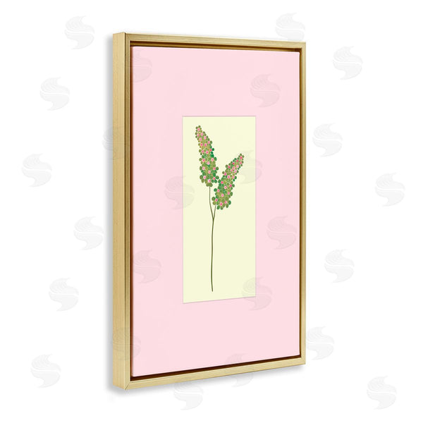 Stupell Industries Pooja Dave | Herb Sprig Over Pink