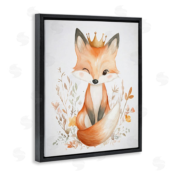 Stupell Industries Ramona Murdock | Crowned Baby Fox