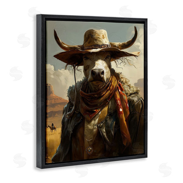 Stupell Industries Ray Heere | Rustic Cattle Cowboy