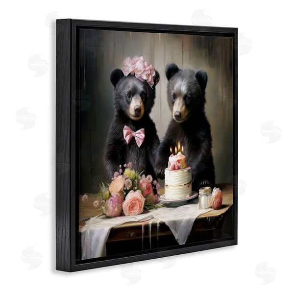 Stupell Industries Ray Powers | Birthday Cake Bears