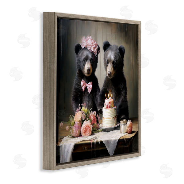 Stupell Industries Ray Powers | Birthday Cake Bears