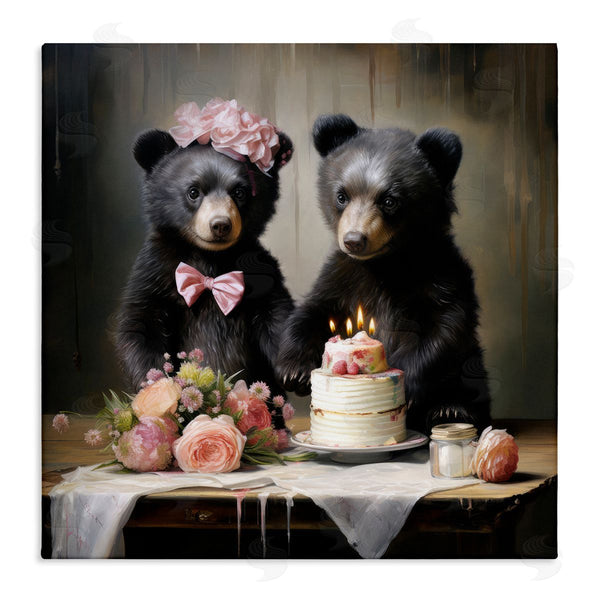 stupell industries Ray Powers | Birthday Cake Bears