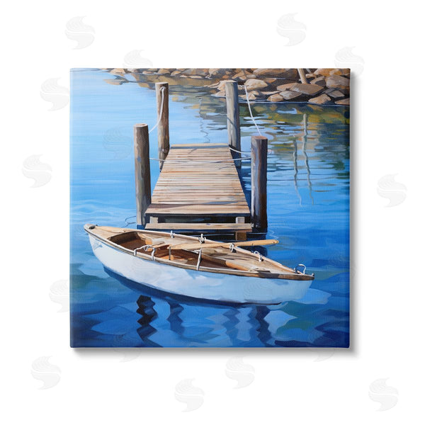 stupell industries Ray Powers | Boat & Dock Painting