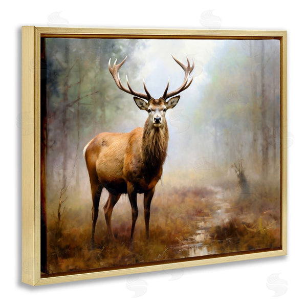 Stupell Industries Ray Powers | Deer Woodland Trees
