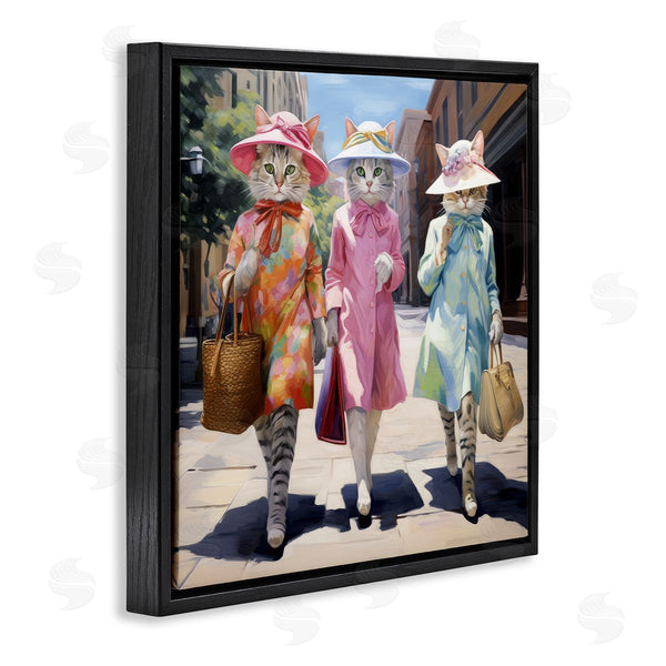 Stupell Industries Ray Powers | Feline Fashion Cats