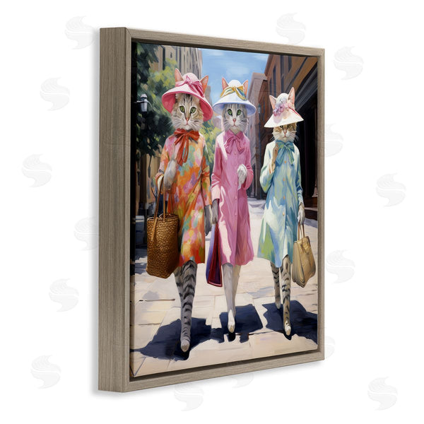 Stupell Industries Ray Powers | Feline Fashion Cats