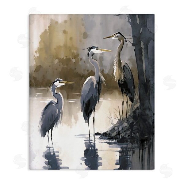 stupell industries Ray Powers | Lake View Herons