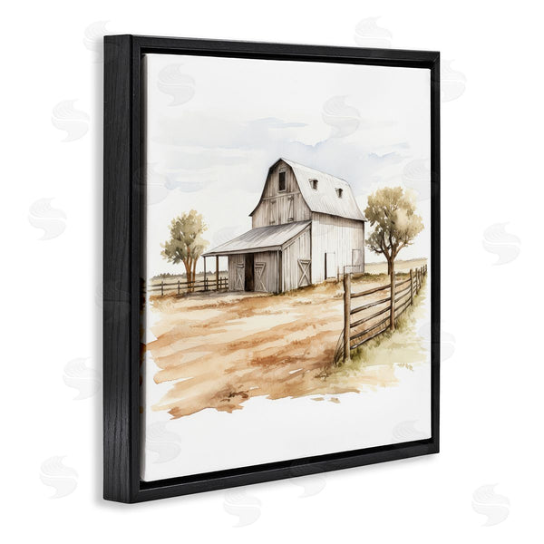 Stupell Industries Ray Powers | Rural Barn Painting