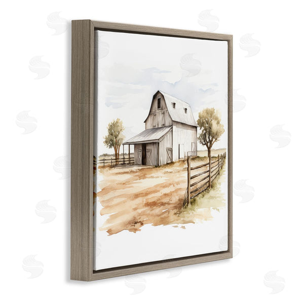 Stupell Industries Ray Powers | Rural Barn Painting
