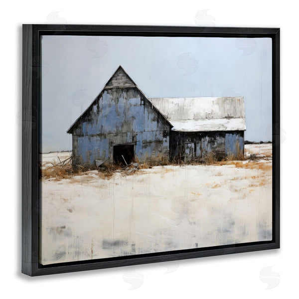 Stupell Industries Ray Powers | Winter Country Barn