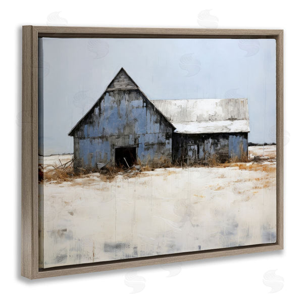 Stupell Industries Ray Powers | Winter Country Barn