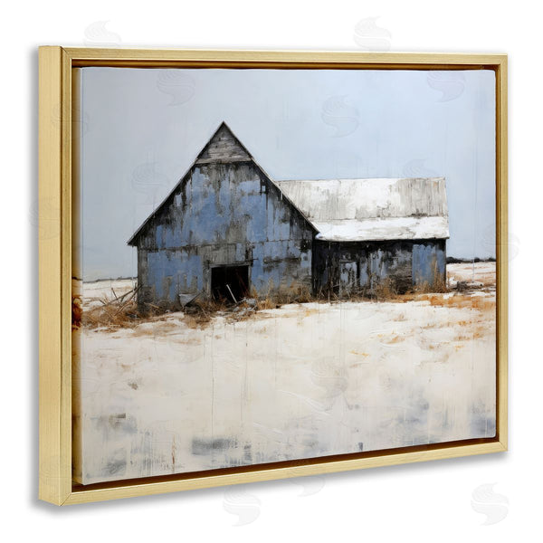 Stupell Industries Ray Powers | Winter Country Barn