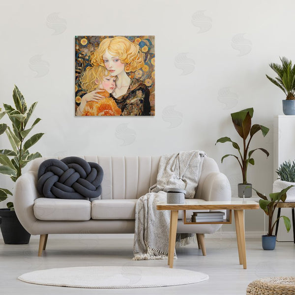 Stupell Industries RB | Blonde Mother & Child Wall Art