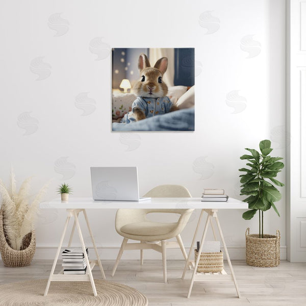 Stupell Industries RB | Bunny In Pajamas Wall Art