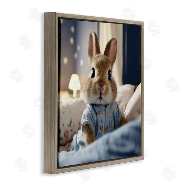 Stupell Industries RB | Bunny In Pajamas Wall Art