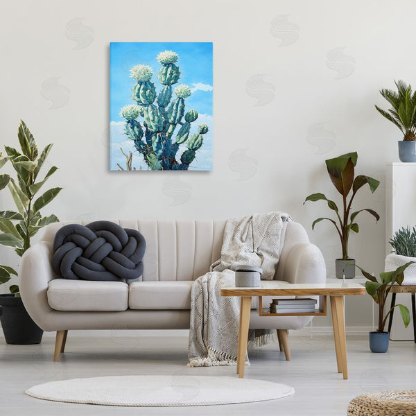 Stupell Industries RB | Cactus & Cloudy Sky Wall Art