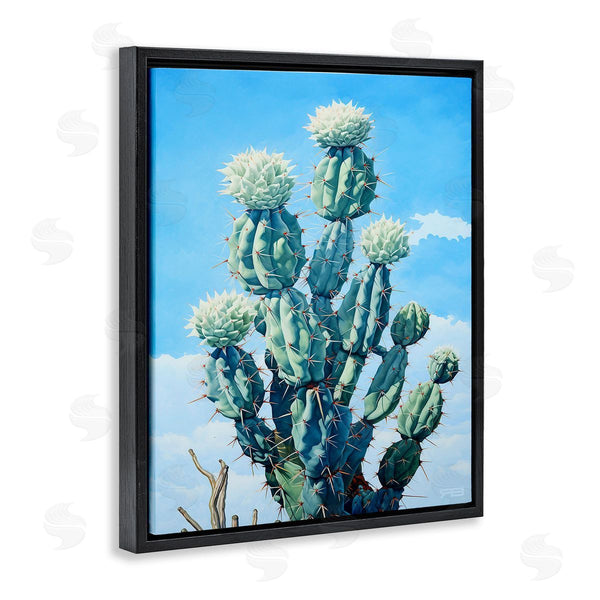 Stupell Industries RB | Cactus & Cloudy Sky Wall Art