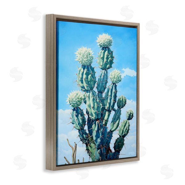 Stupell Industries RB | Cactus & Cloudy Sky Wall Art