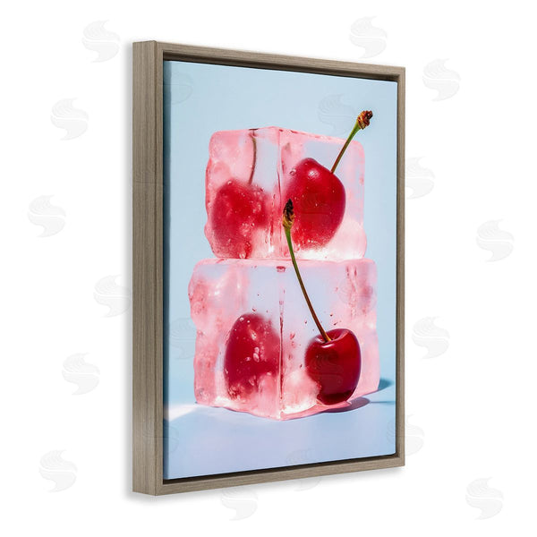 Stupell Industries RB | Cherry Ice Cubes Wall Art