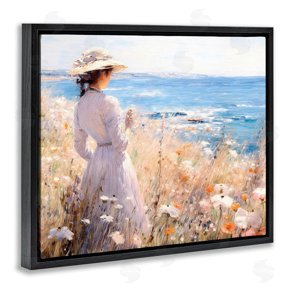 Stupell Industries RB | Classic Woman By Shore