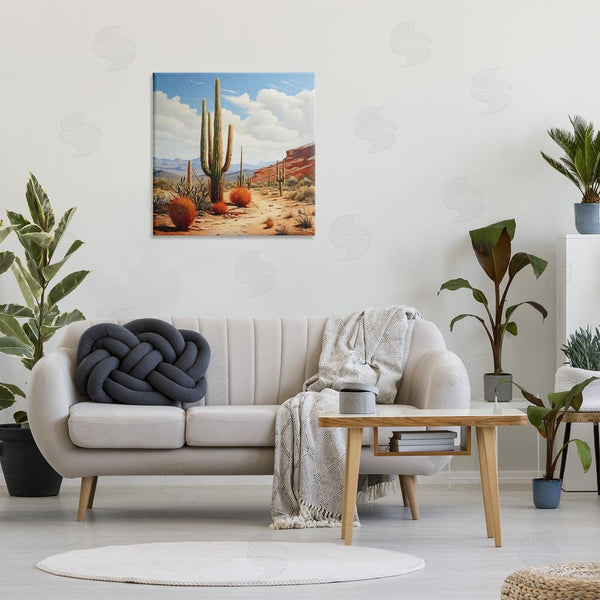 Stupell Industries RB | Cloudy Desert Path Wall Art