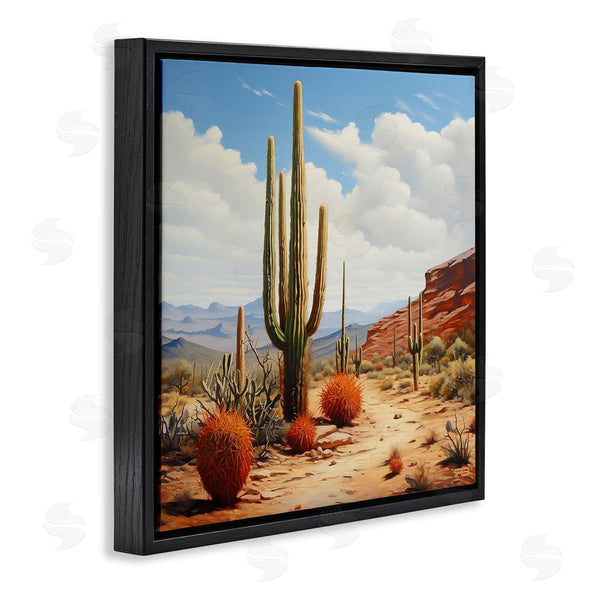 Stupell Industries RB | Cloudy Desert Path Wall Art