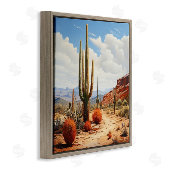 Stupell Industries RB | Cloudy Desert Path Wall Art