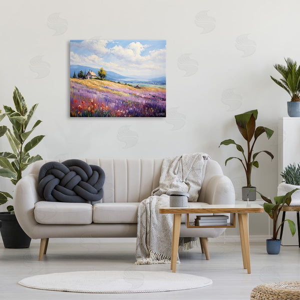 Stupell Industries RB | Cottage Meadow View Wall Art