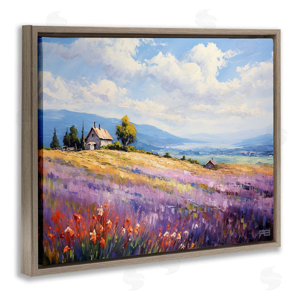 Stupell Industries RB | Cottage Meadow View Wall Art