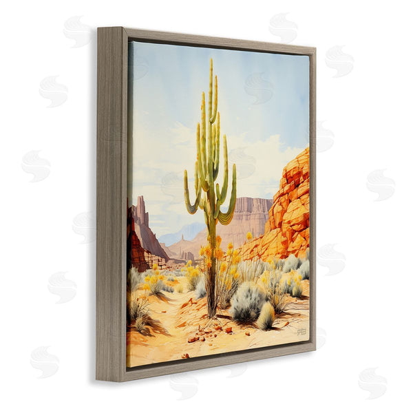 Stupell Industries RB | Desert Canyon Mesa Wall Art