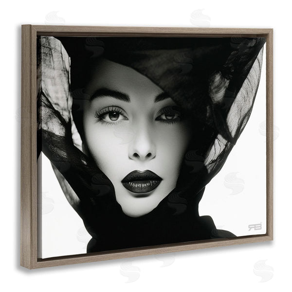 Stupell Industries RB | Intense Woman Gaze Wall Art