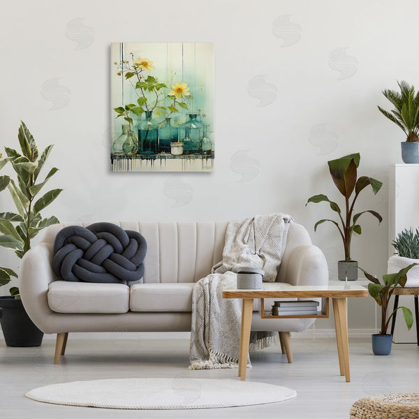 Stupell Industries RB | Modern Jars & Florals Wall Art