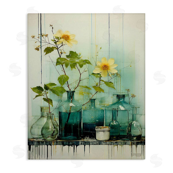 stupell industries RB | Modern Jars & Florals Wall Art