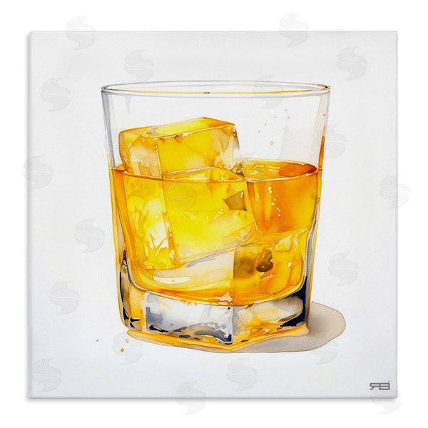 stupell industries RB | Modern Liquor Glass Wall Art