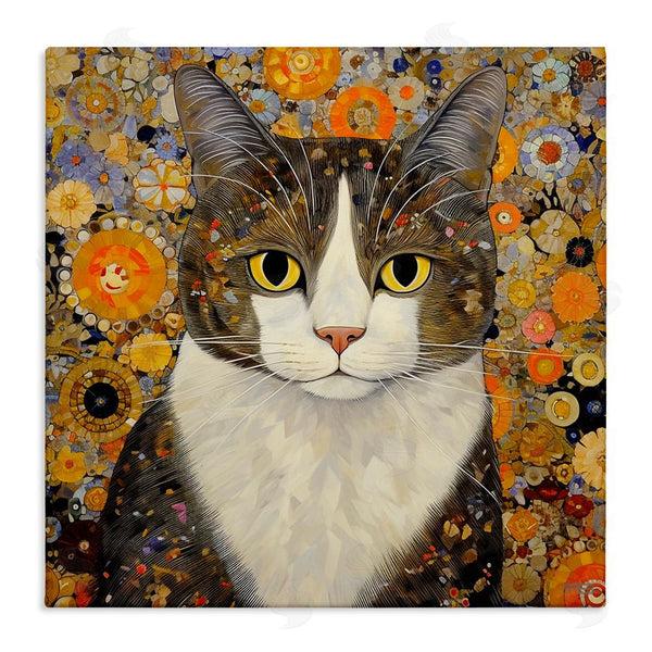 stupell industries RB | Mosaic Pattered Cat Wall Art