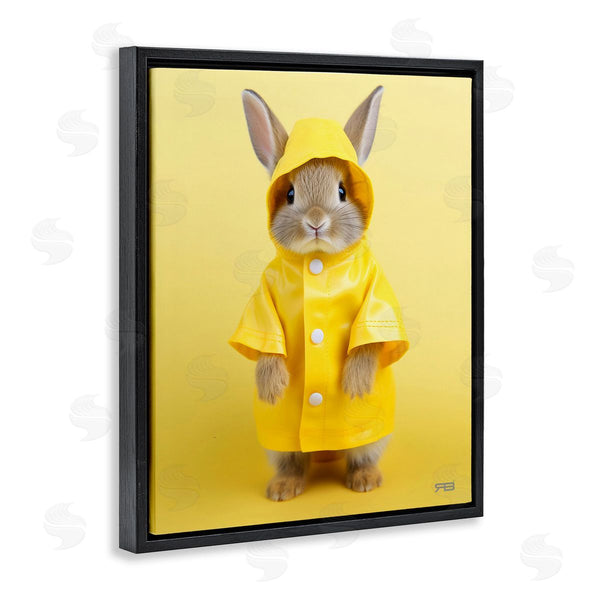 Stupell Industries RB | Rabbit In Rain Coat Wall Art