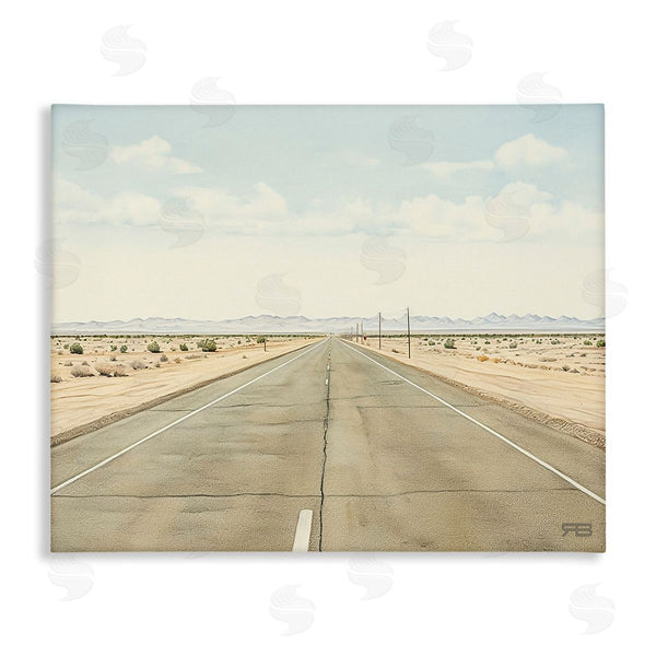 stupell industries RB | Scenic Desert Road Wall Art