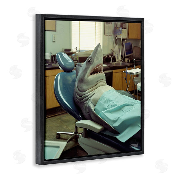 Stupell Industries RB | Shark At Dentist Wall Art