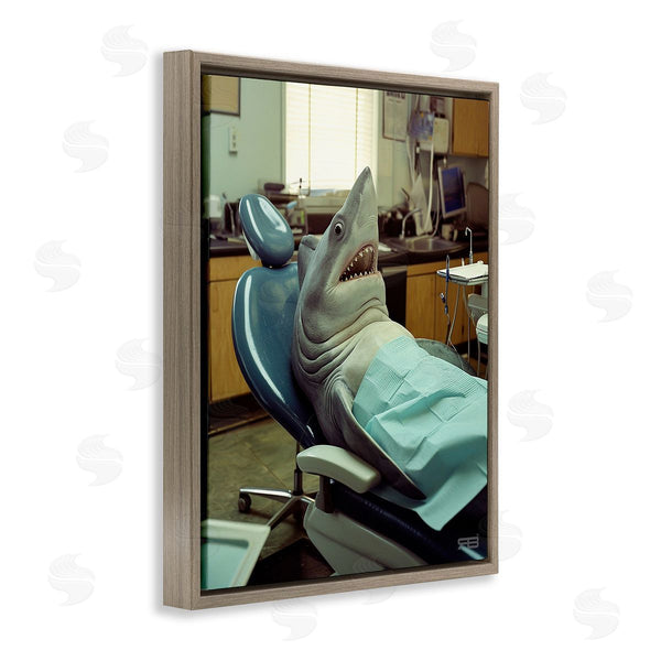 Stupell Industries RB | Shark At Dentist Wall Art