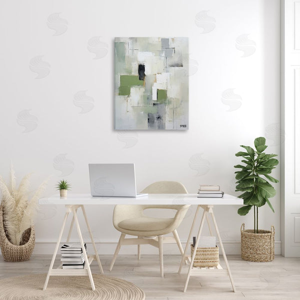 Stupell Industries RB | Subtle Grey Shapes Wall Art