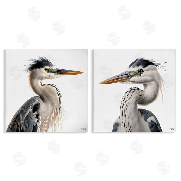 stupell industries RB | Young Heron Birds Wall Art