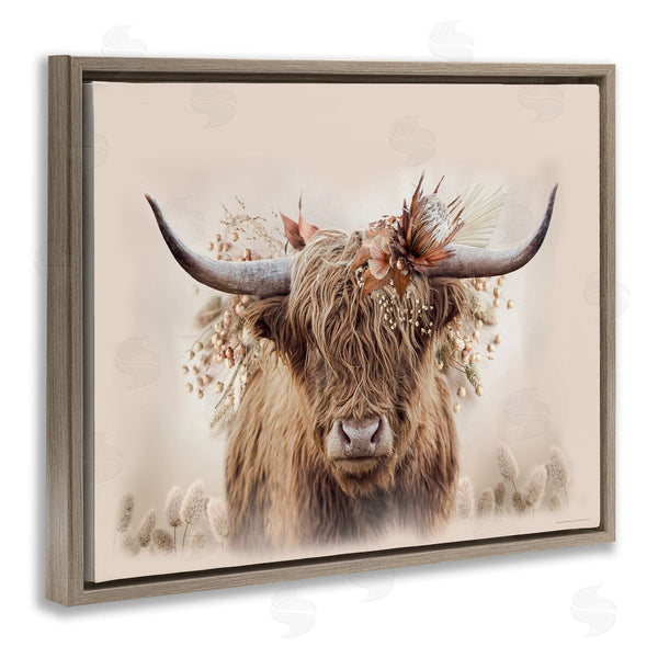 Stupell Industries Reinders | Peachy Pastel Cattle
