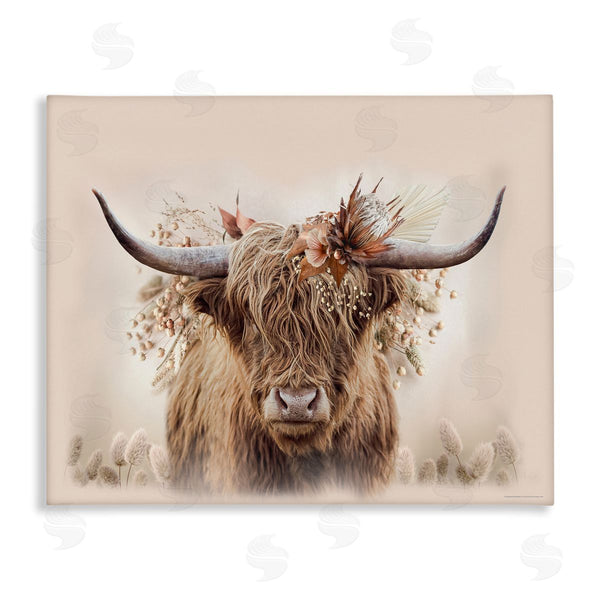 stupell industries Reinders | Peachy Pastel Cattle