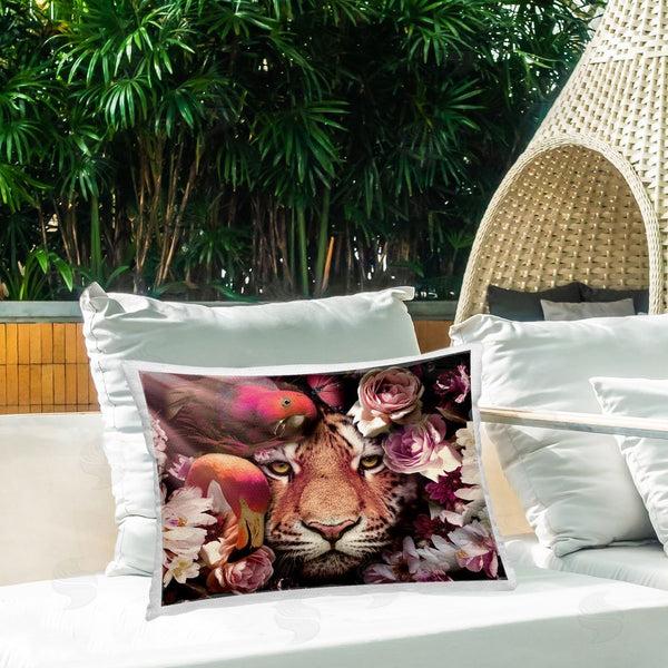 Stupell Industries Reinders | Tropical Birds & Tiger