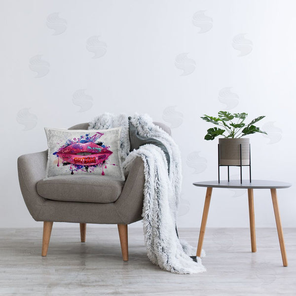 Stupell Industries Reinders | Urban Graffiti Lips