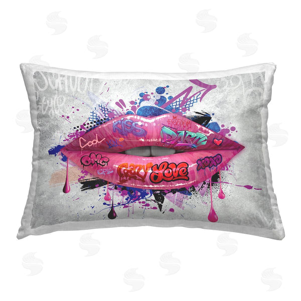 stupell industries Reinders | Urban Graffiti Lips