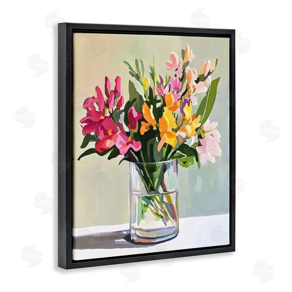 Stupell Industries Riley B | Bold Blooms Glass Vase