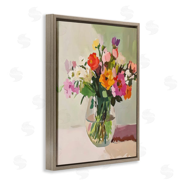 Stupell Industries Riley B | Cheerful Garden Bouquet