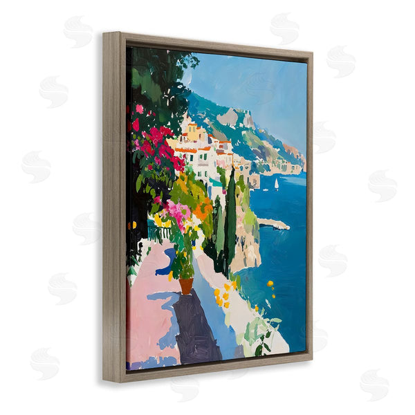 Stupell Industries Riley B | Coastal Italian Balcony